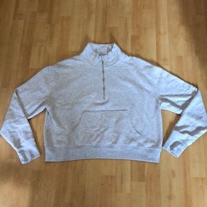 American Eagle quarter-zip beach fleece